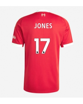 Liverpool Curtis Jones #17 Maglia Gara Casa Repliche 2025-26 Maniche Corte Liverpool Curtis Jones #17 Maglia Gara Casa Repliche 2025-26 Maniche Corte